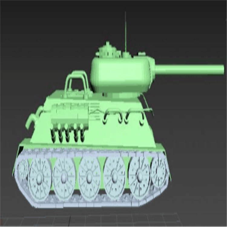 和田充气军用坦克模型